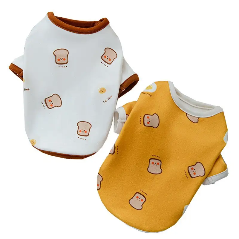 Pet Thin Toast Bottom Shirt