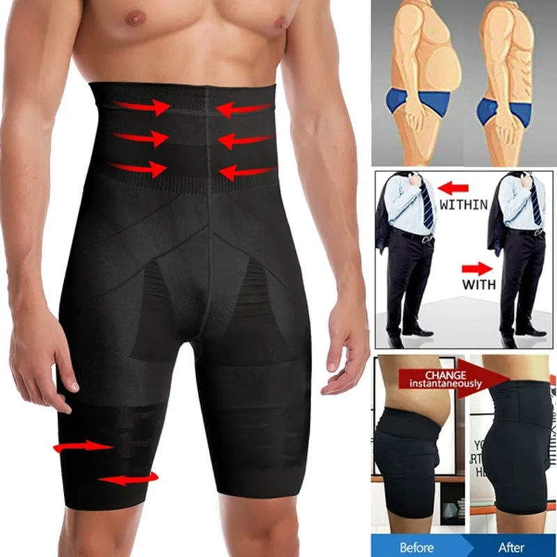 Men Slimming Body Shaper Waist Trainer High