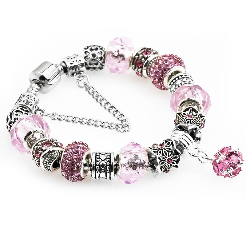 Alloy Four-leaf Clover Pendant Bracelet