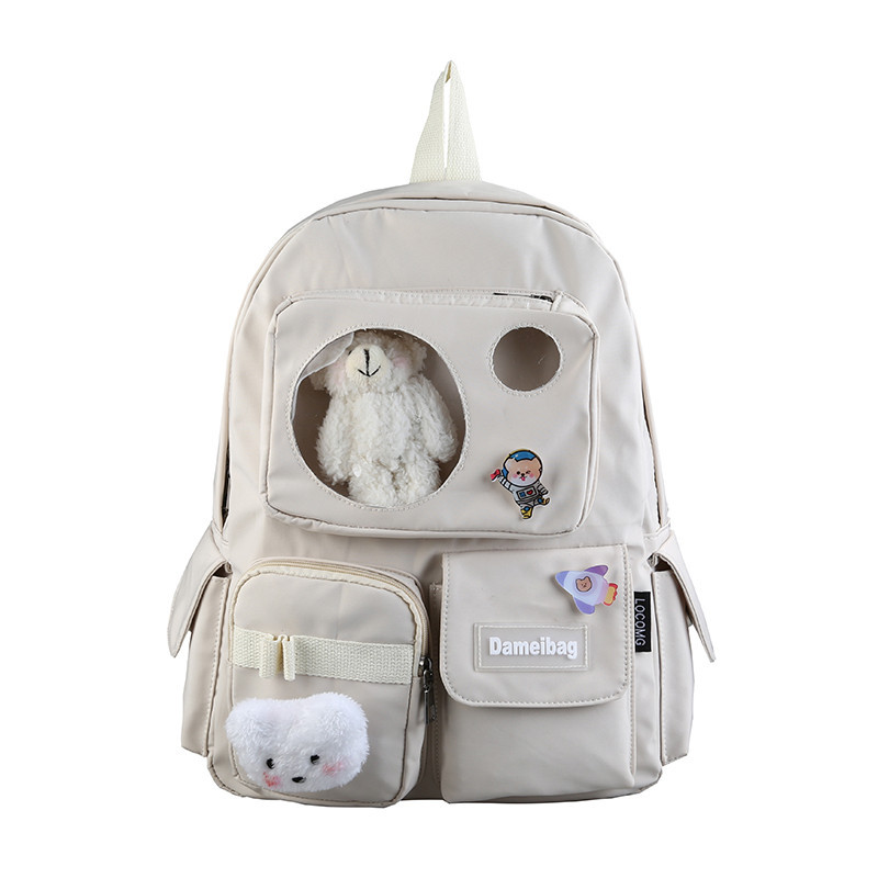 Title 7, Koreanische Harajuku Mädchen Rucksack mit Bären...