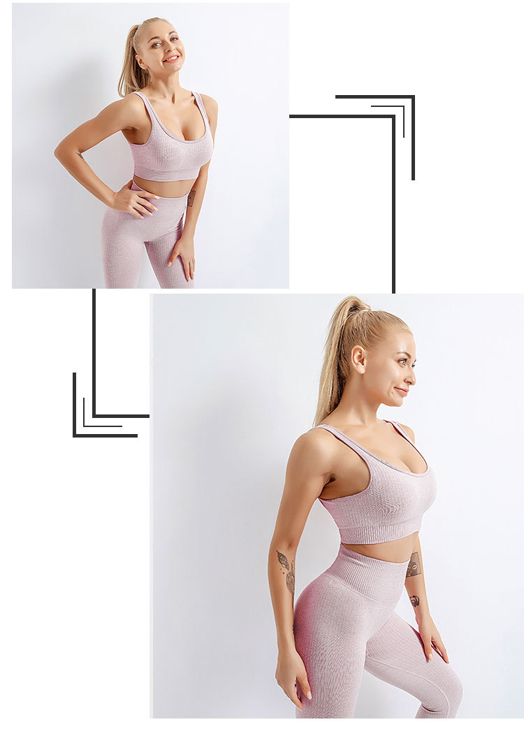 Title 4, Nylon Quick-drying Slim Seamless Yoga Shockproo...