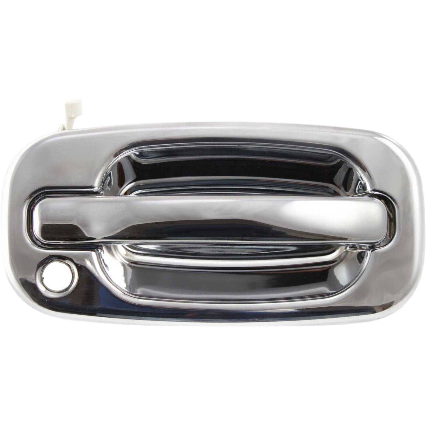 Exterior Door Handle For 2001-2005 Civic Rear Driver Sedan Smooth Black