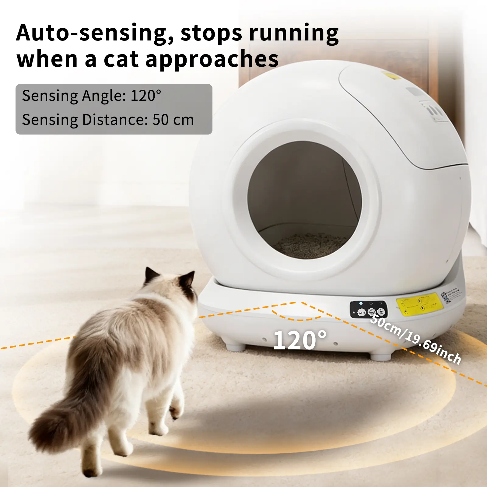 Only Self Pickup---Fully Automatic Cat Litter Box