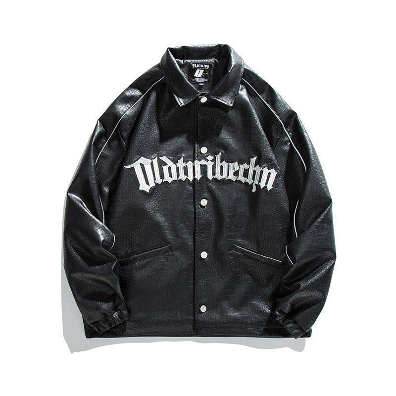 Spring New Jacket Youth Japanese Street Handsome Letter Print Men's Jacket