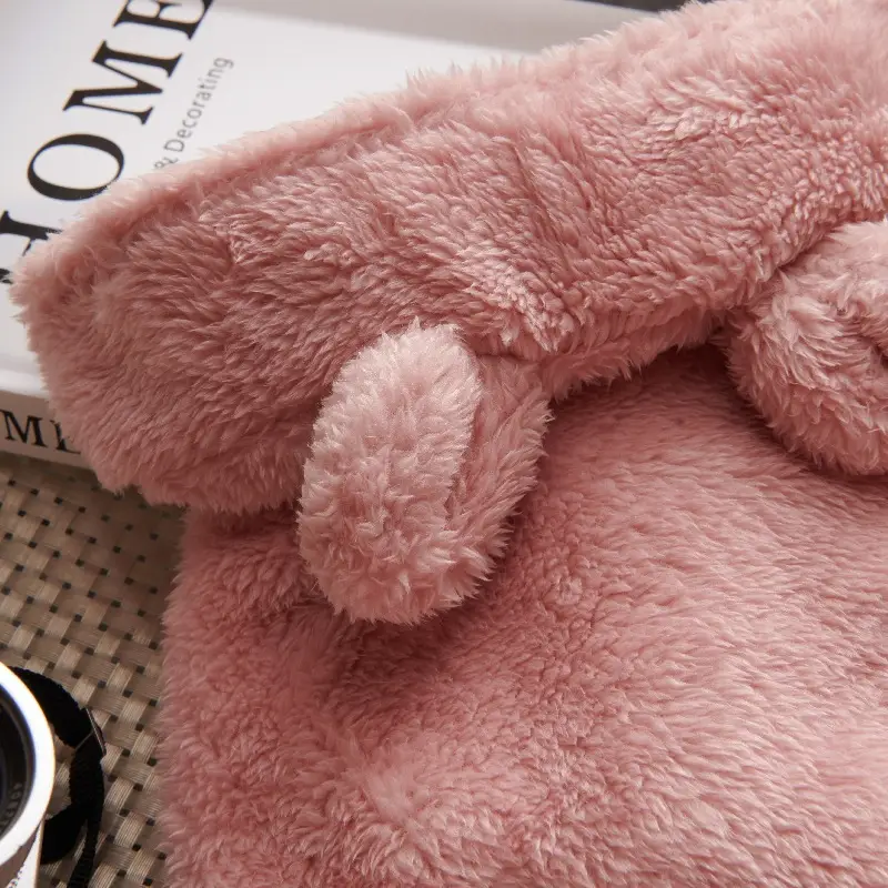 Cartoon Pet Clothes With Plush And Thick Legs In Autumn And Winter