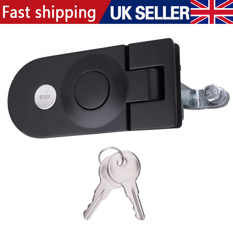 Door Compression Lever Lock Latch W 2 Keys For Boat RV Trailer Flush Mount — image 8