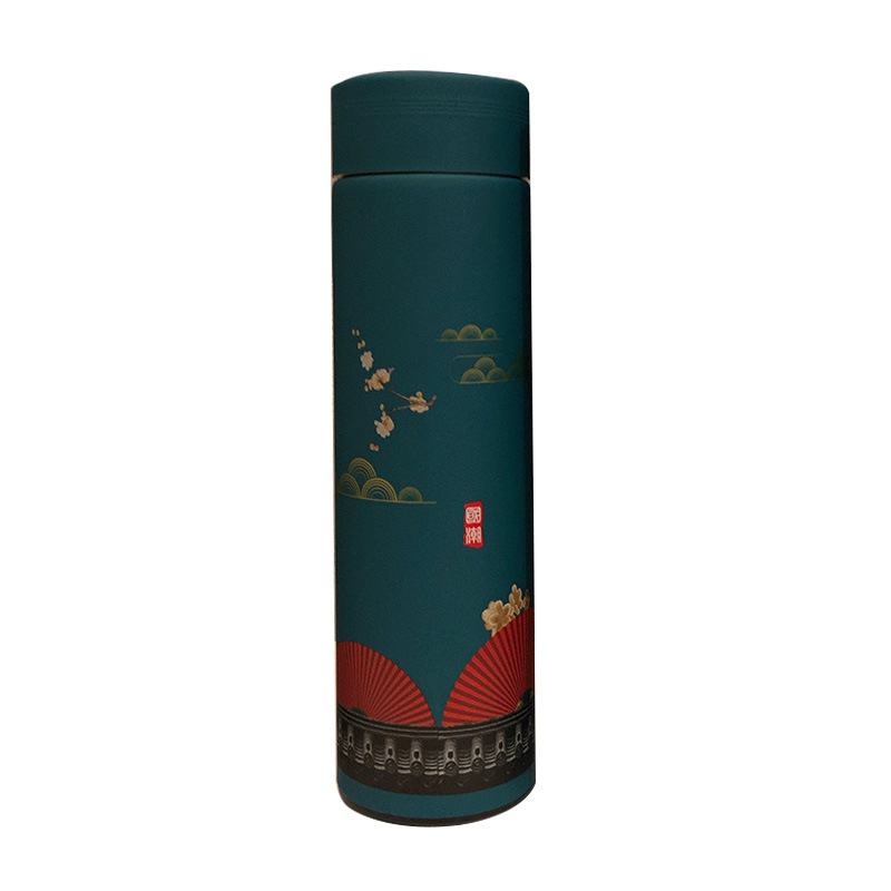 Guochao Vacuum Flask 304 Stainless Steel Sensible Warm Water Cup