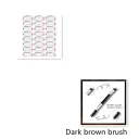 Dark Brown Plus Brush Plus Bro
