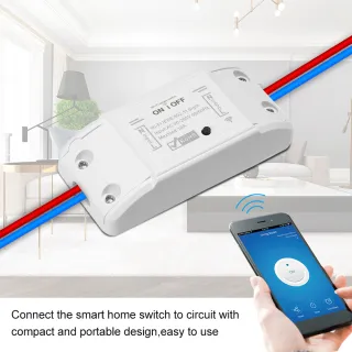 Wifi 10A 2200W Wireless Remote Timer White