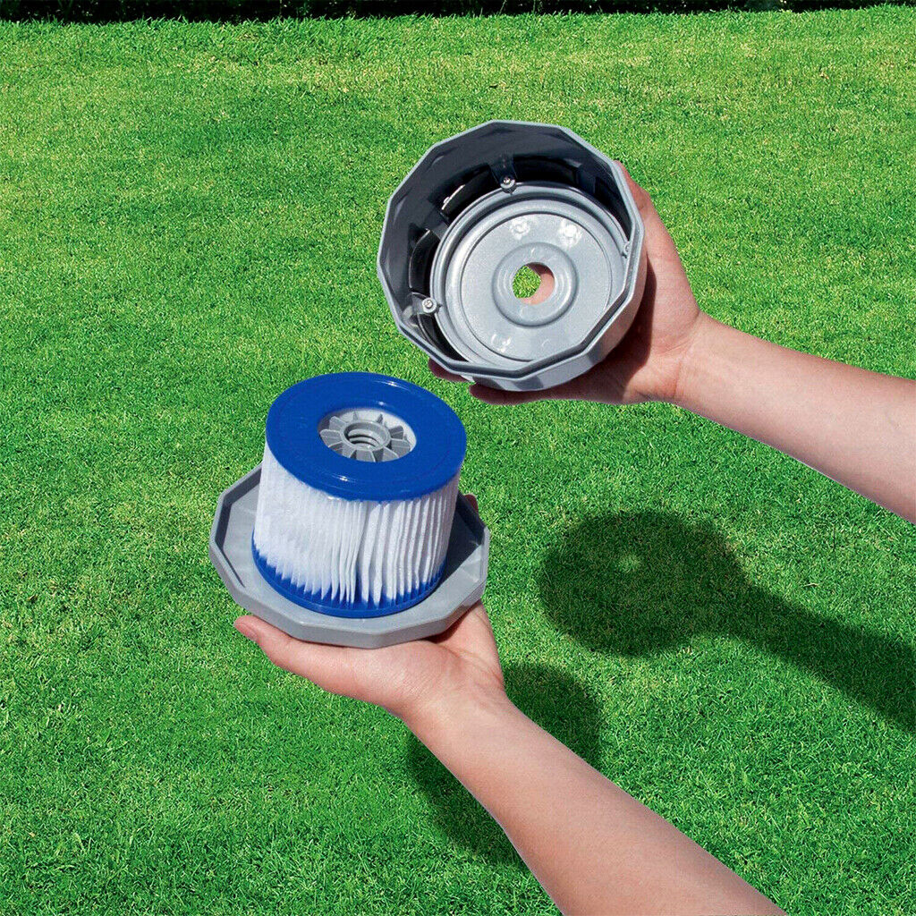 8x New Lazy Lay-Z-Spa Pool Filters 58323 VI Cartridge Hot Tub Spa Swimming Pool 5