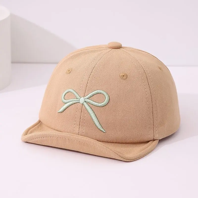 Children's Style Soft Fabric Bow Decoration Dome-shaped