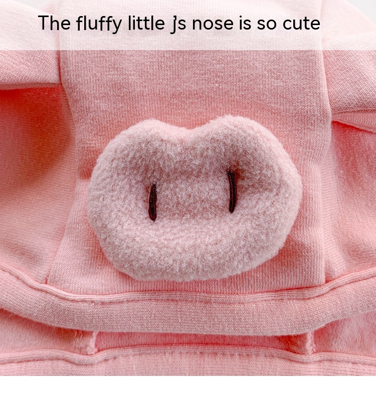 Title 7, Spring And Autumn Thin Baby Pig Hat Cute