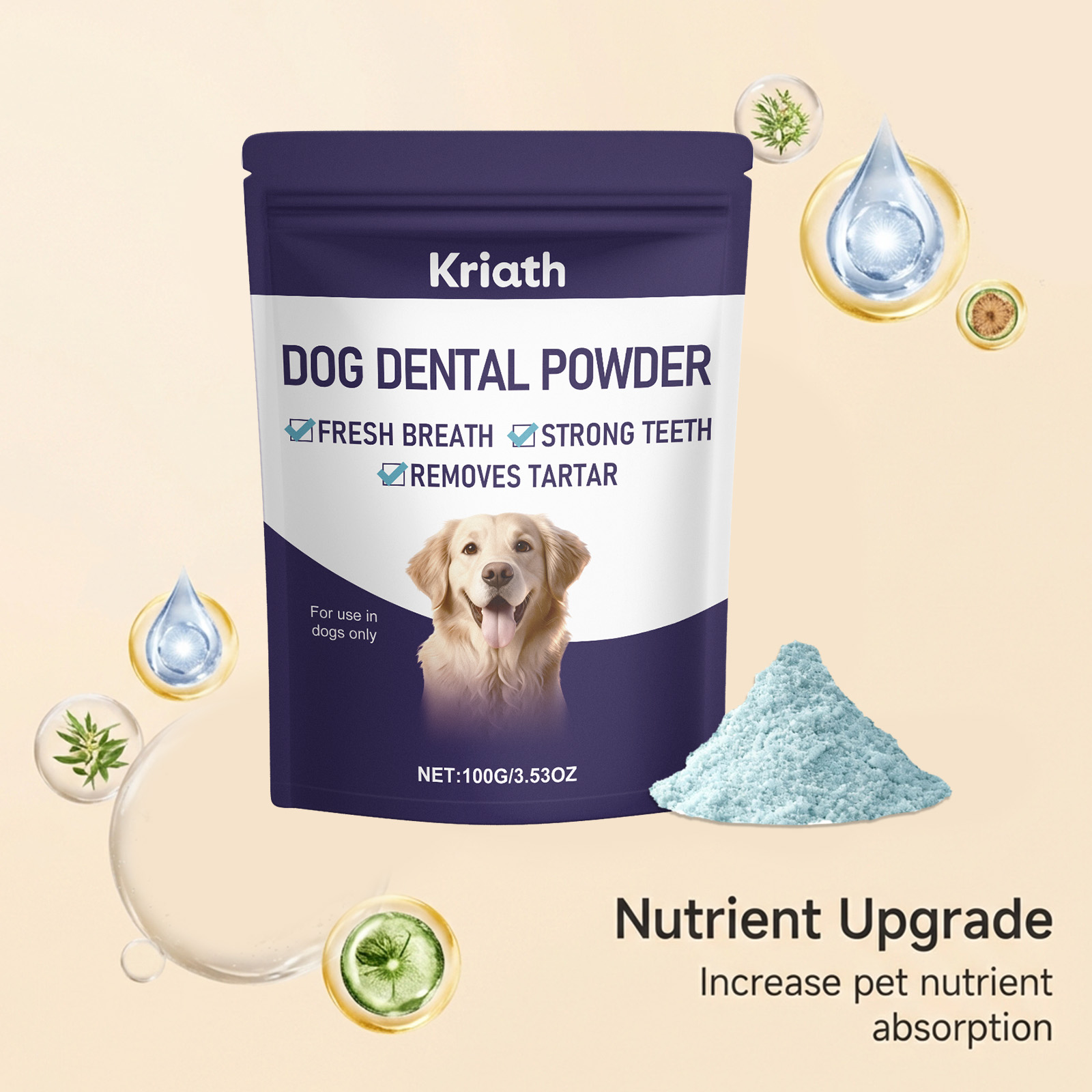 Dog Specific Breath Freshener Powder 9