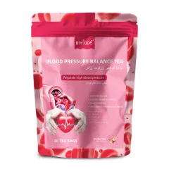 Private Label Blood Pressure Balance Tea Bag Herbal Supplement Natural Herbal Formula Support Wellness Balance Daily Care GMP HALAL - Original - View 1