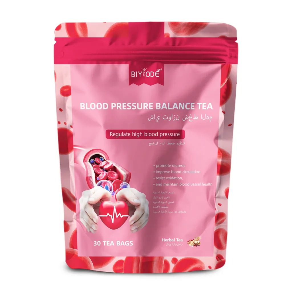 Private Label Blood Pressure Balance Tea Bag Herbal Supplement Natural Herbal Formula Support Wellness Balance Daily Care GMP HALAL - Original