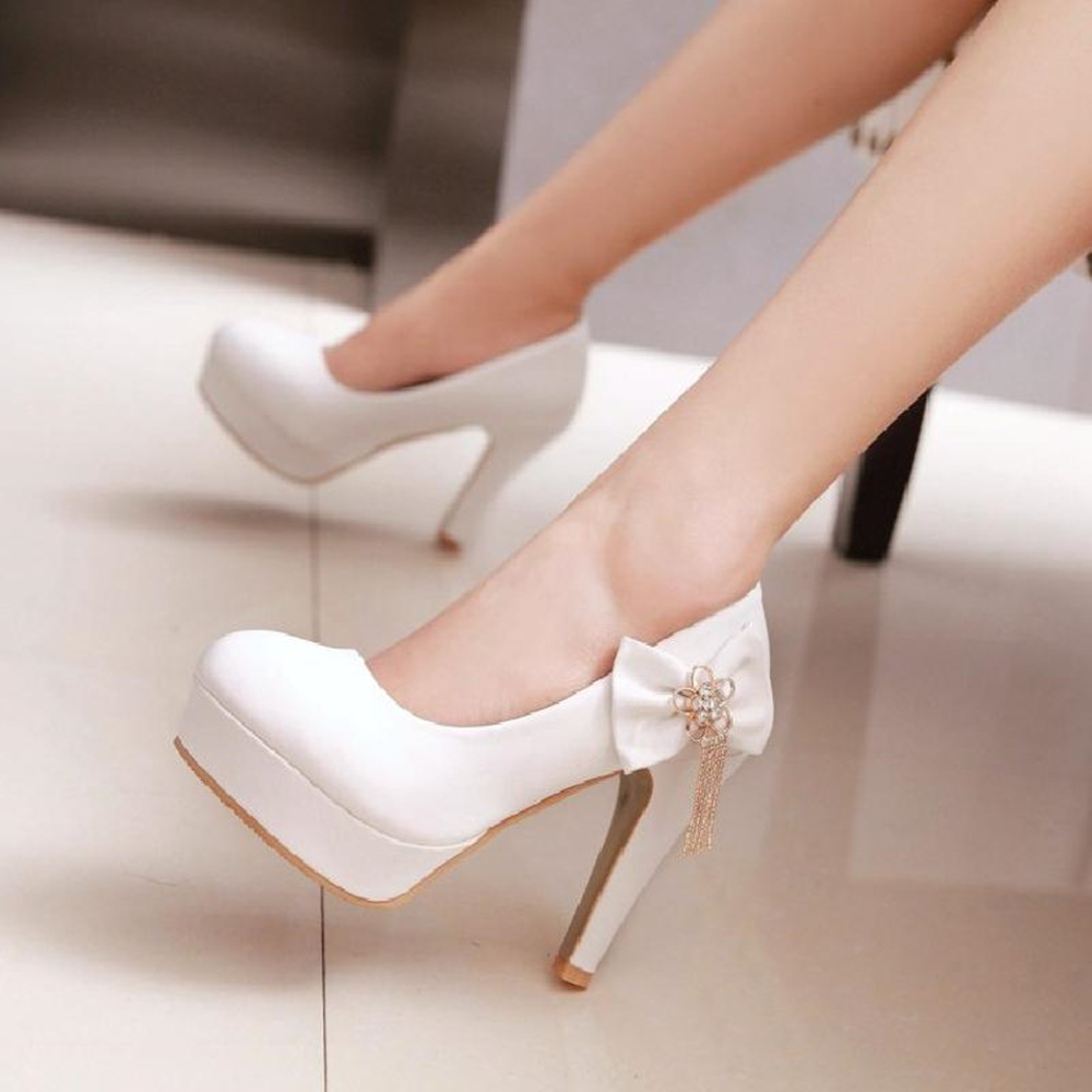 High-heeled Small Size Waterproof Platform Lazy Shoes