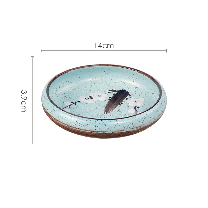 Title 5, Japanese Hand-painted Ceramic Plates For Househ...