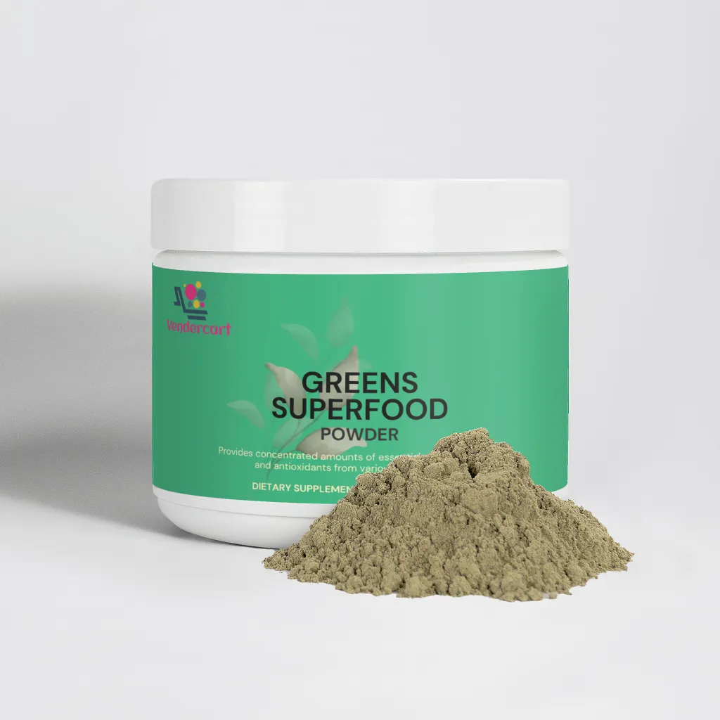 Green Superfood Powder Nutrient Rich Blend For Energy, Digestion Overall Wellness - Green Superfood