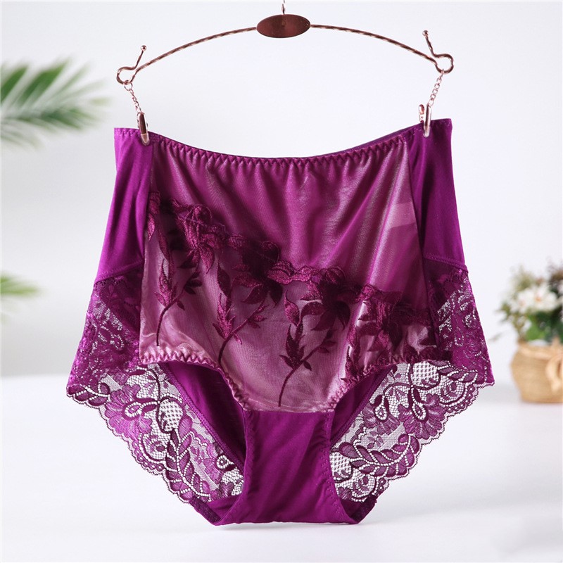 Title 4, Bestickte High-Waist Modal-Panties für Damen, a...