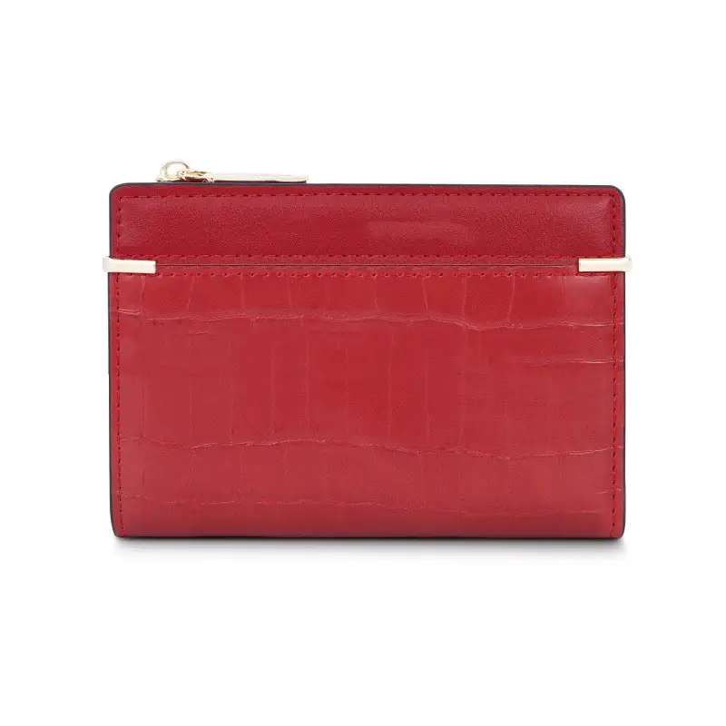 Women's Short Buckle Two Fold Small Purse