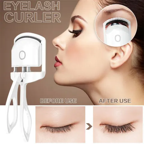 Heated Eyelash Curler Electric Temperature Control Mini Portable Charging