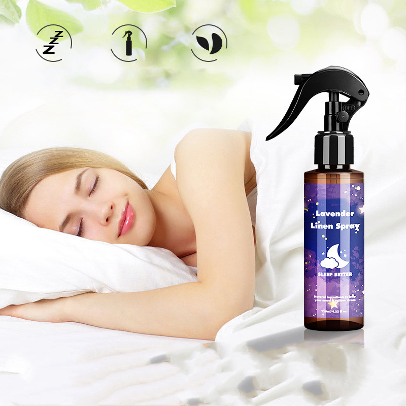 Calming Lavender Linen Spray for Restful Sleep