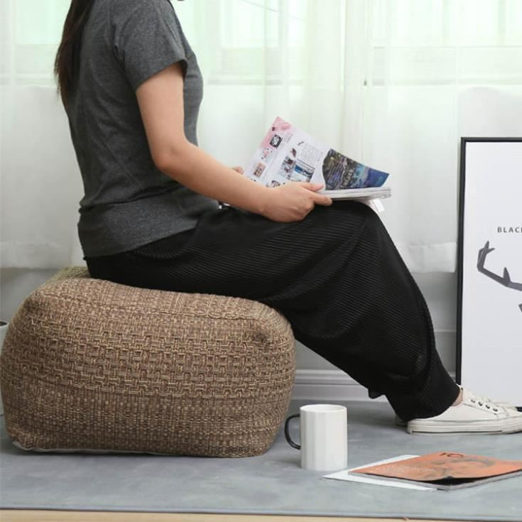 Square Cube Bohemian Pouf Cover