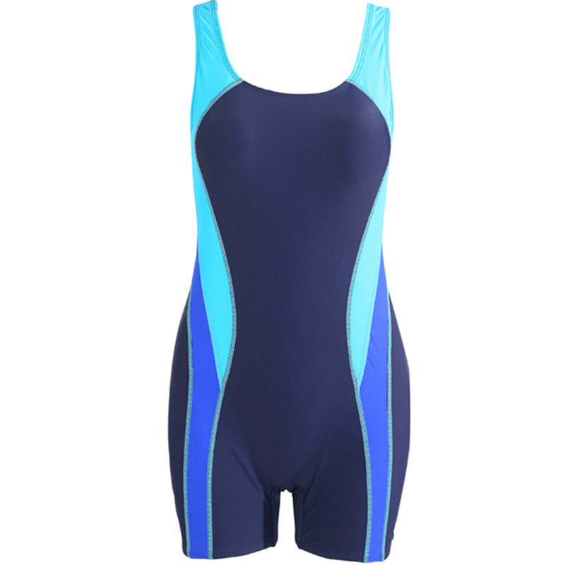 Vest-style One-piece Boxer Swimsuit - Image 4