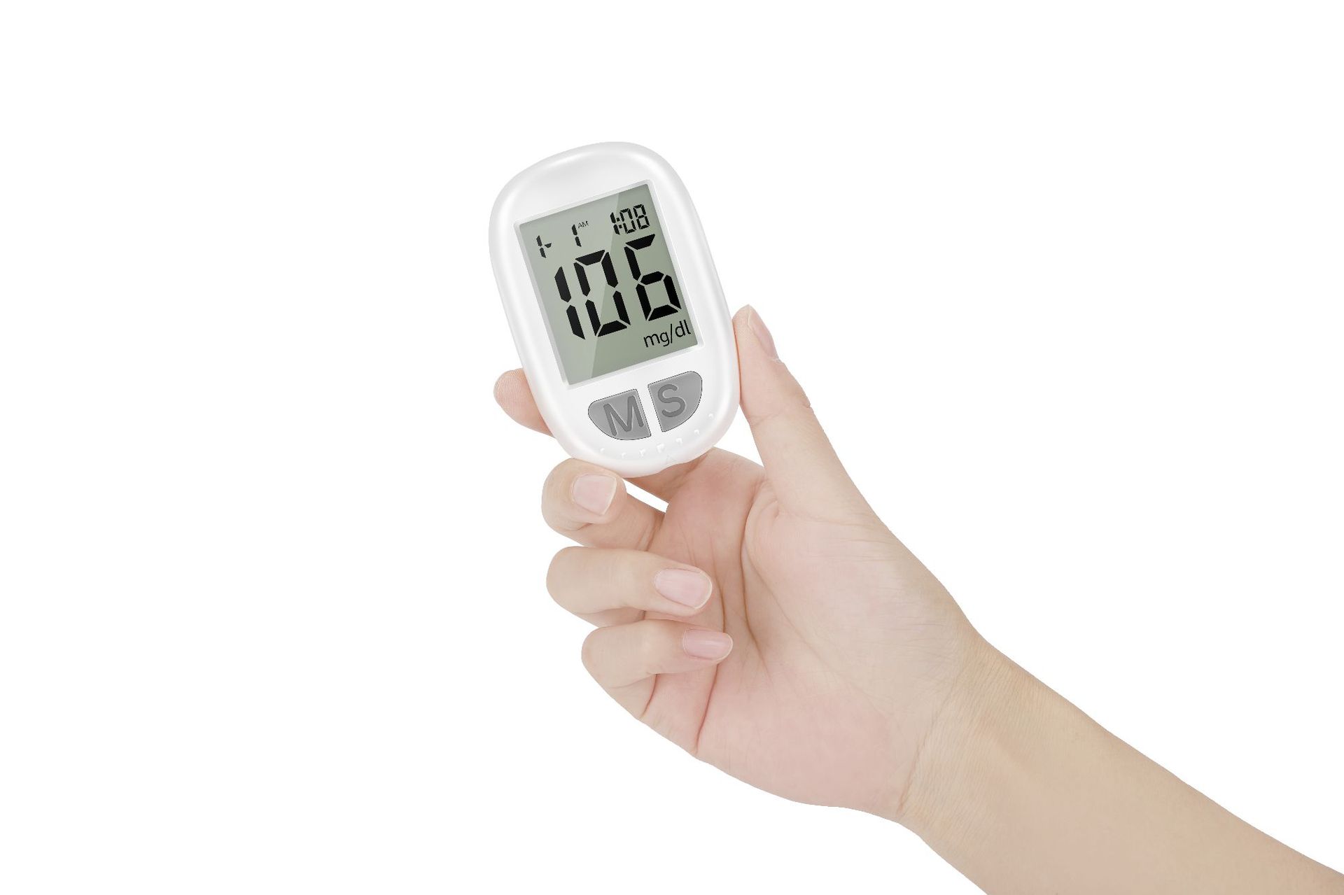 Portable Blood Glucose Meter Kit - Auto Coding, Fast 10s Results, Includes 50 Test Strips & 50 Lancets 4