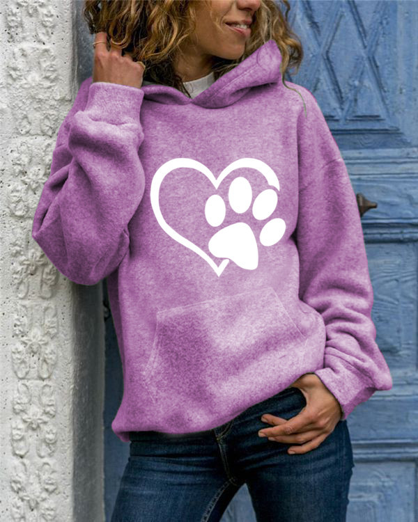 Title 10, Printed round neck hooded sweater