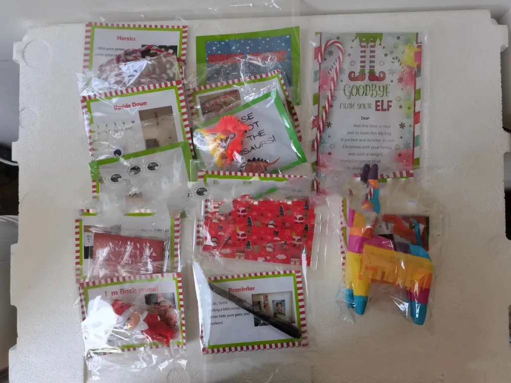 Random Shipment Elf Kit 24 Days Of Christmas 24 Days Christmas Countdown Genie Kit - 12 Days