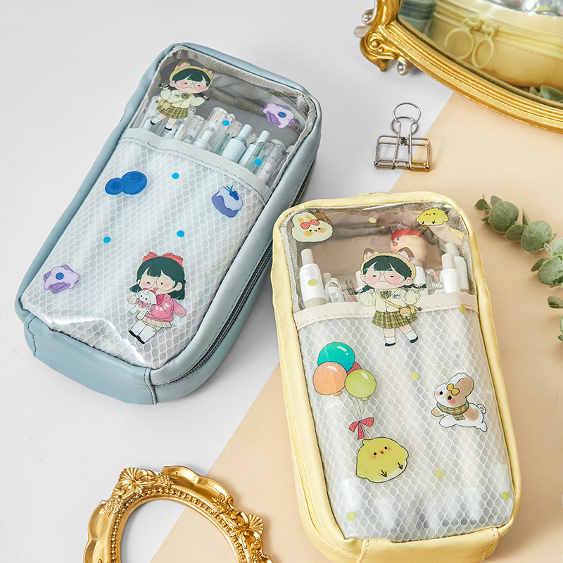 Japanese Large-capacity Student Multi-layer Pencil Case