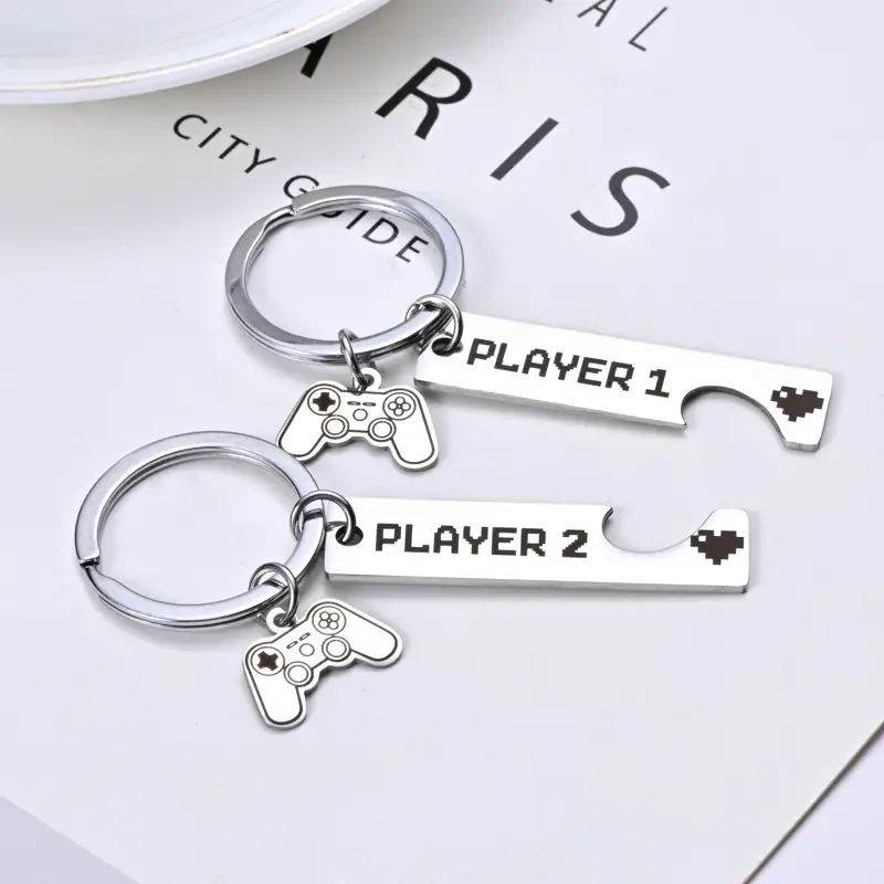 Creative Fashion Personalized Stainless Steel Keychain