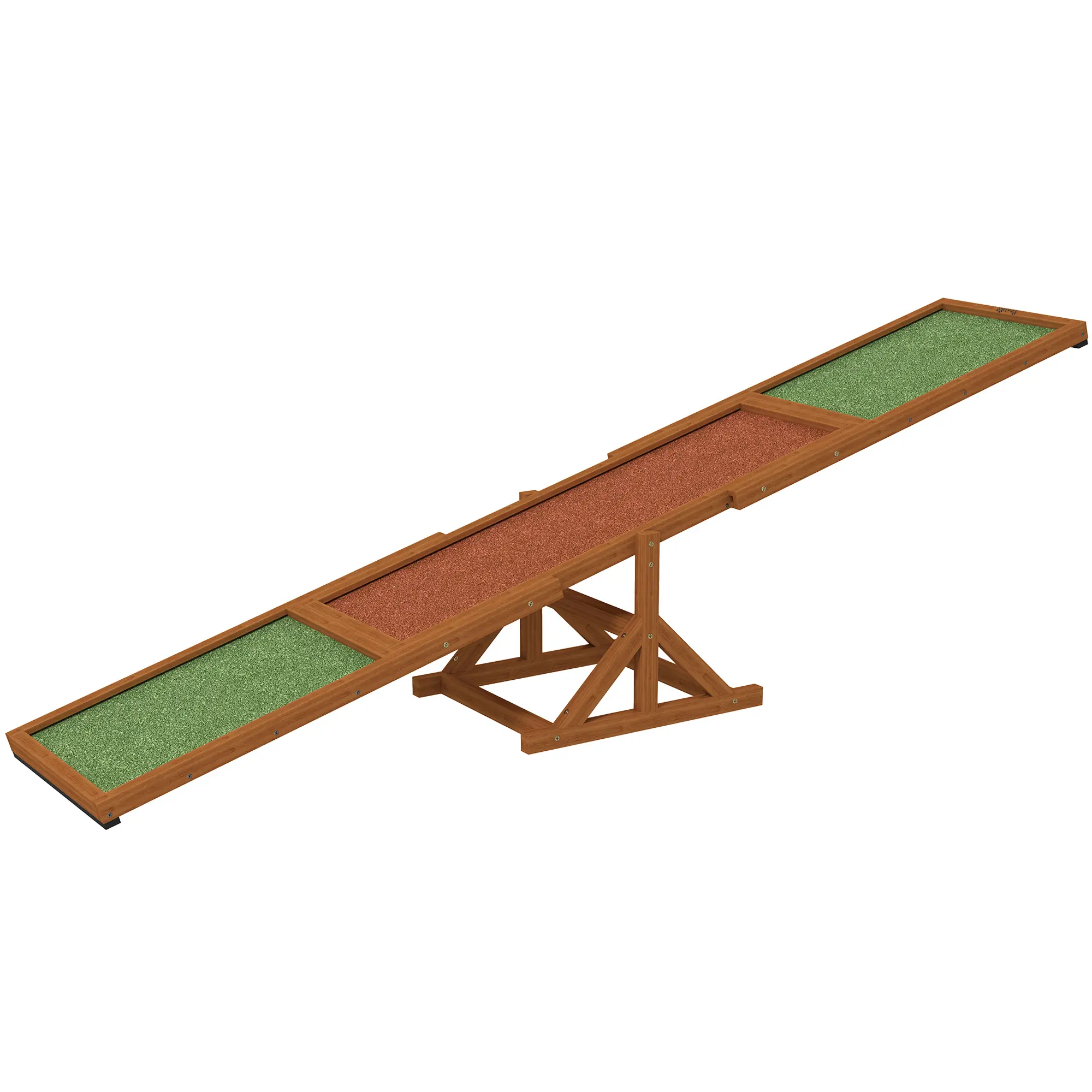 Wooden Dog Agility Seesaw