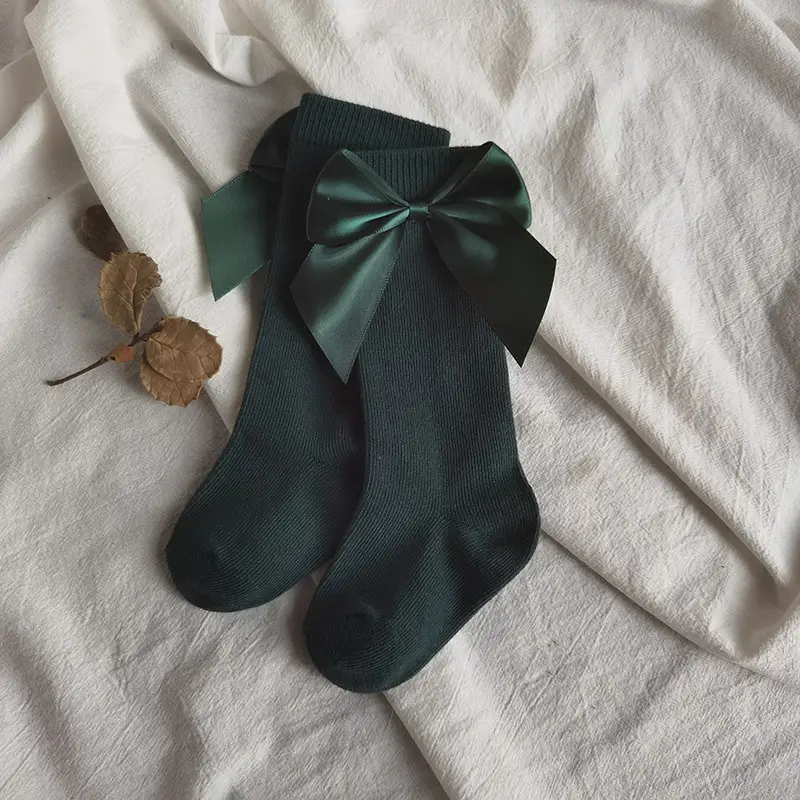Spanish Ins Children's Bow Socks