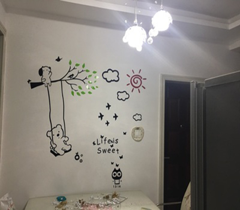 13f3dd43 7e7a 42e9 941b cb7025f9dc4e - Children's Room TV Background Wall Living Room Stickers