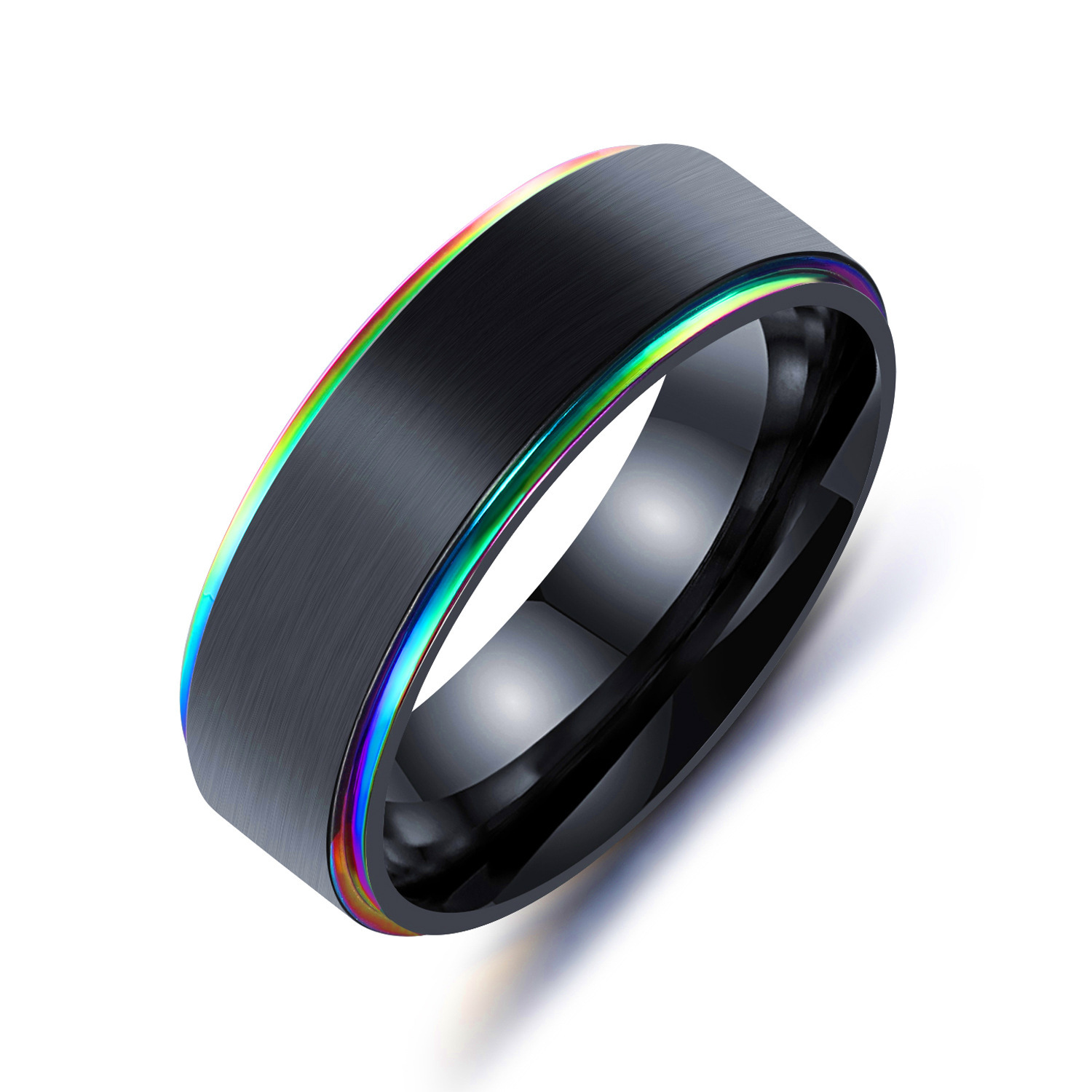 Black Gold Lassa Electroplating Ring