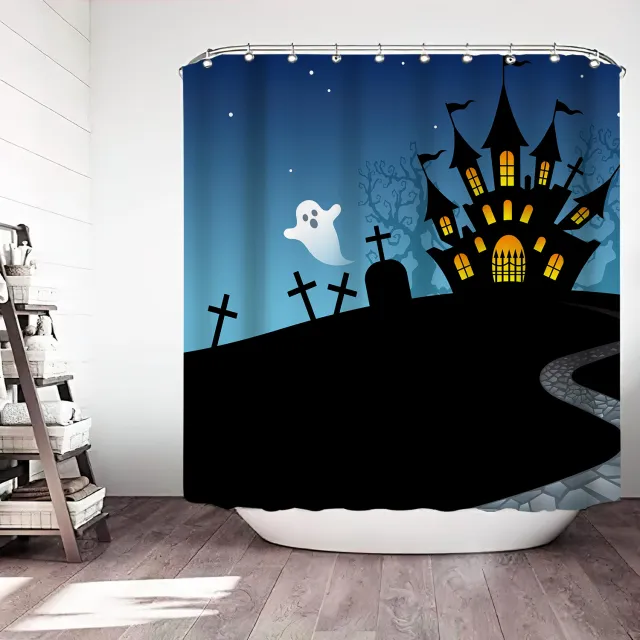 Digital Printing Sanitary Partition Decorative For Bathroom Shower Curtain 20Style - Shop at LoveMi