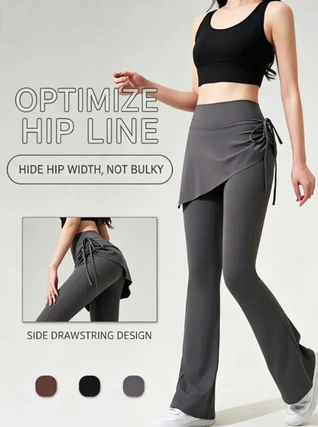 Nude-Feel Yoga Flared Pants