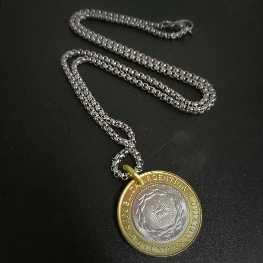 New Vitality Helios Coin Necklace