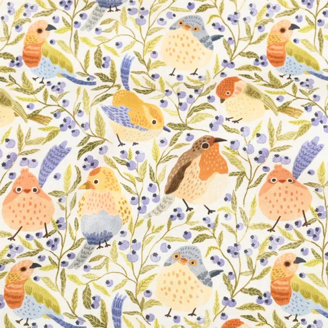 Cotton Cotton Bird Print Handmade DIY Bag Patchwork Baby Clothes Filling Fabric Cotton - Shop at LoveMi
