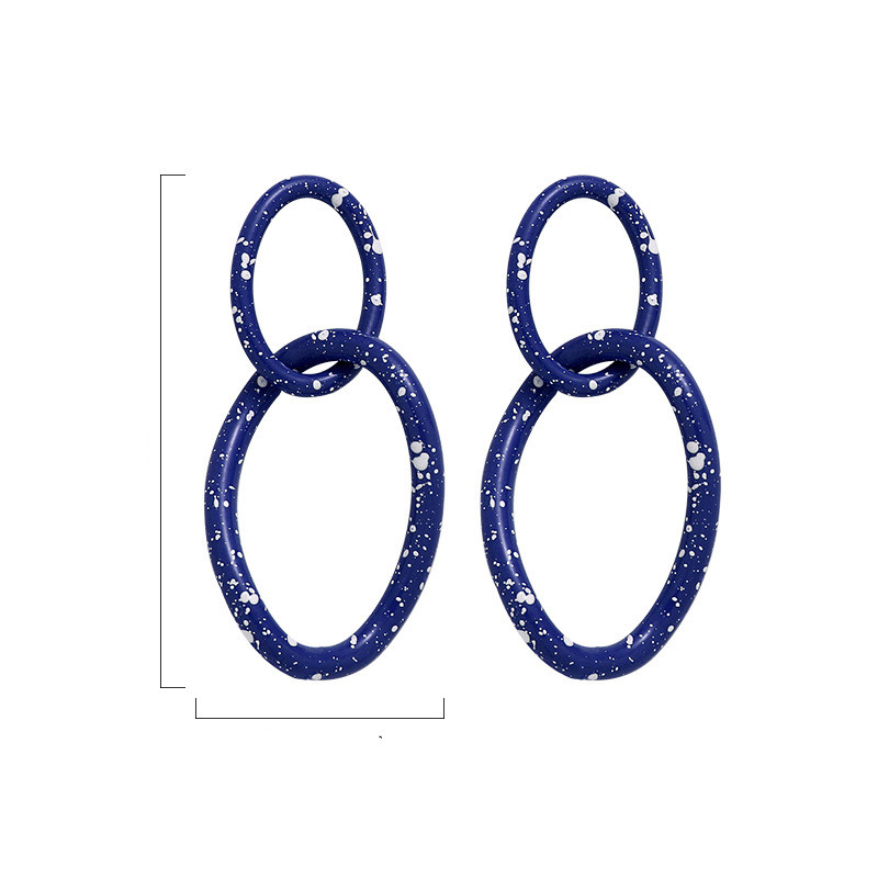 Hoop Earrings Exaggerated Ear Ring Design Korean Simplicity