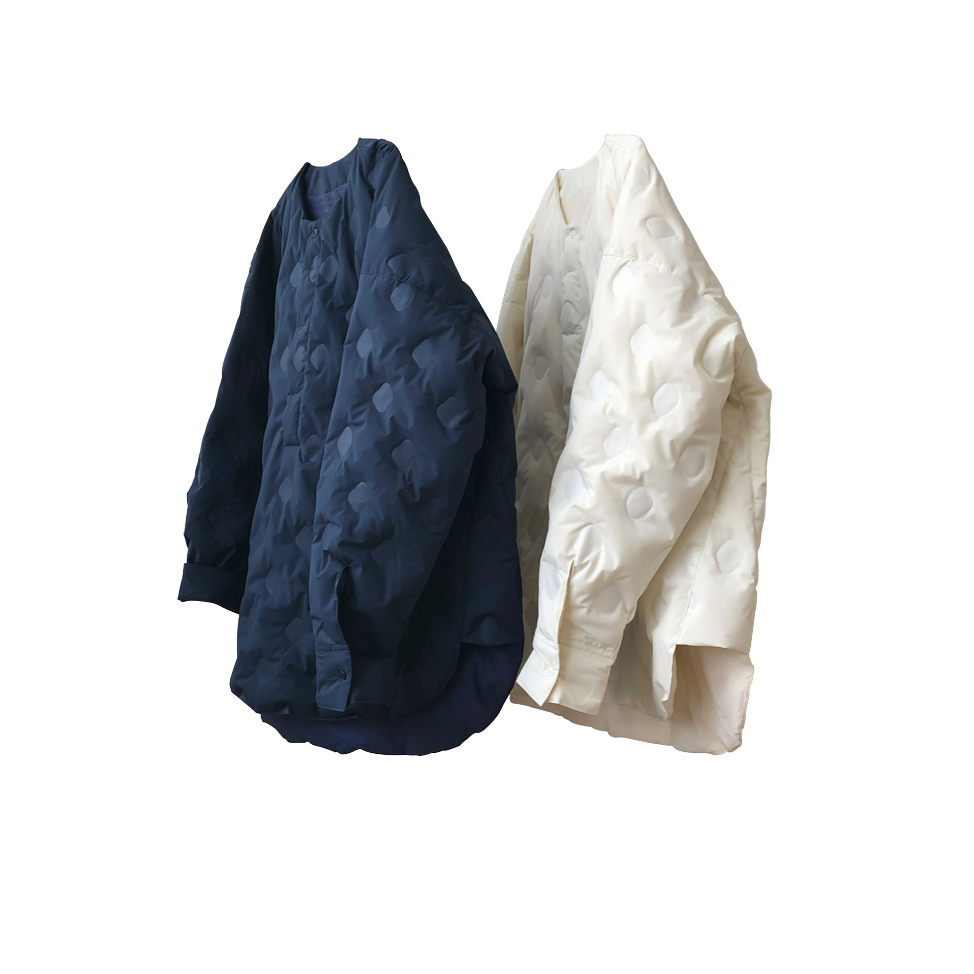 Women's Shirt Down Jacket Loose And Thin Warm Jacket