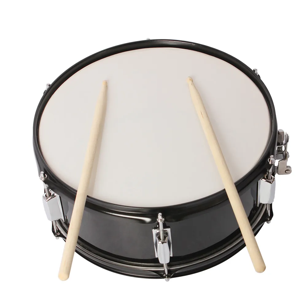 14x5.5 Inch Professional Snare Drum Black