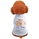 Fluorescent Tbaby Brown White