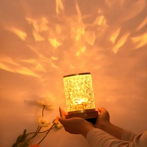 Projection Atmosphere Lights Rotating Light Colorful Water Ripples