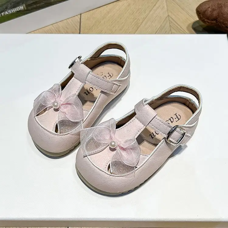 Mary Jane's Lightweight Single Shoe Soft Soled Girls' Fashion Shoes, Children's Princess Small Leather Shoes