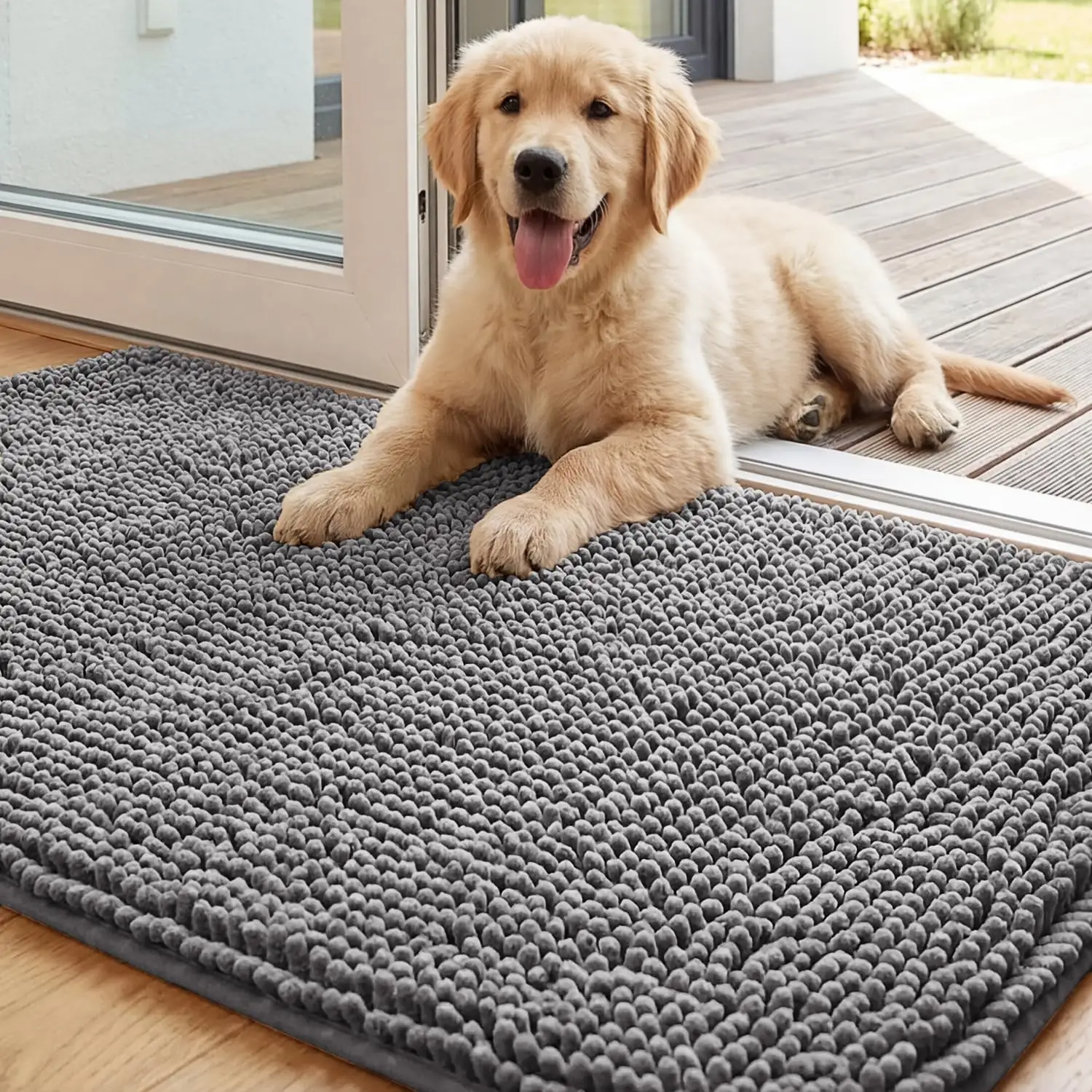 Dog Door Mat For Muddy Paws 30x20