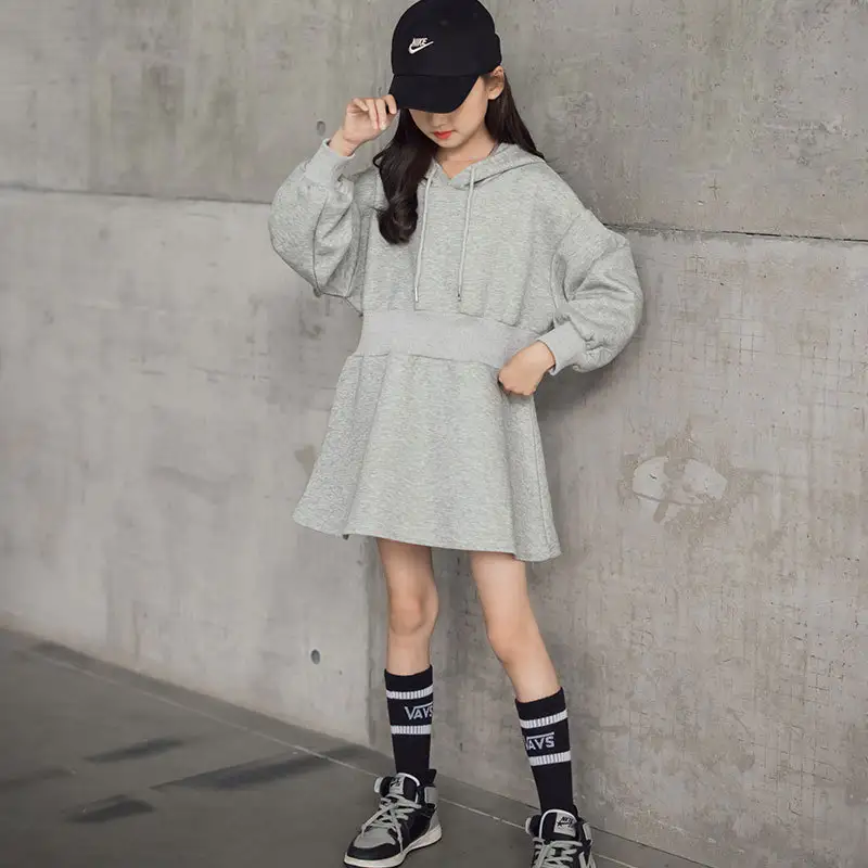 Fashion Big Boy's Pure Gray Sweater