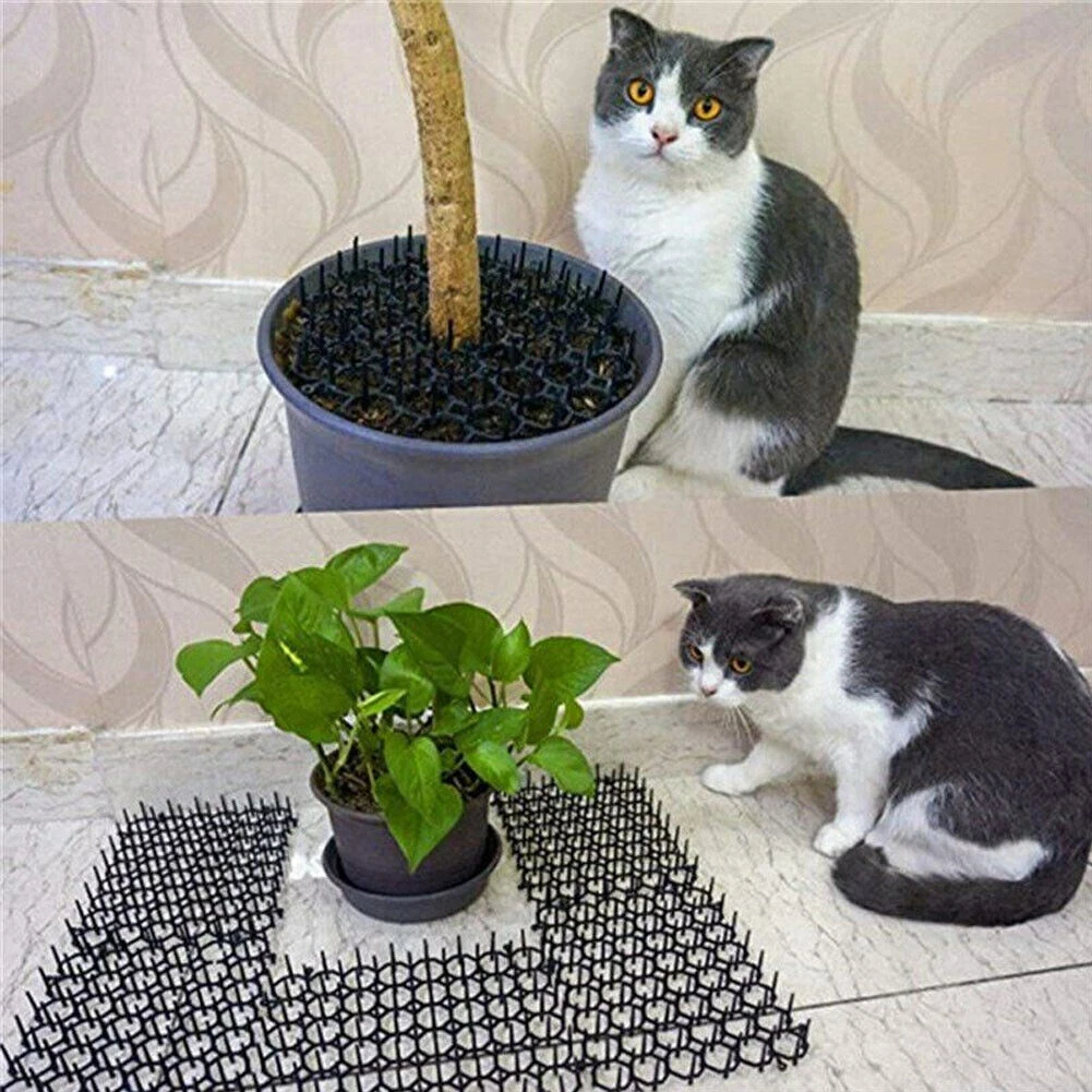 6x Cat Scat Mat Spike Anti-Cat Dog Pest Deterrent Repellent Animal Scarer Uk 3